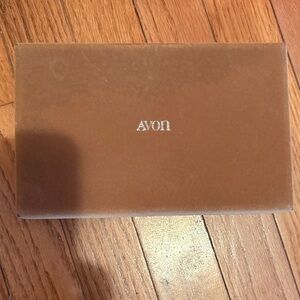 Avon Classic Brown jewelry box vintage